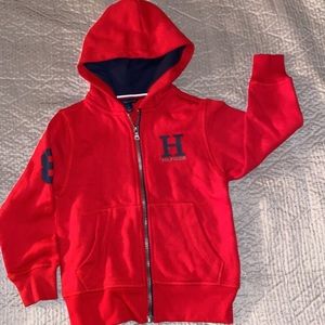 Tommy Hilfiger boys zip up sweater